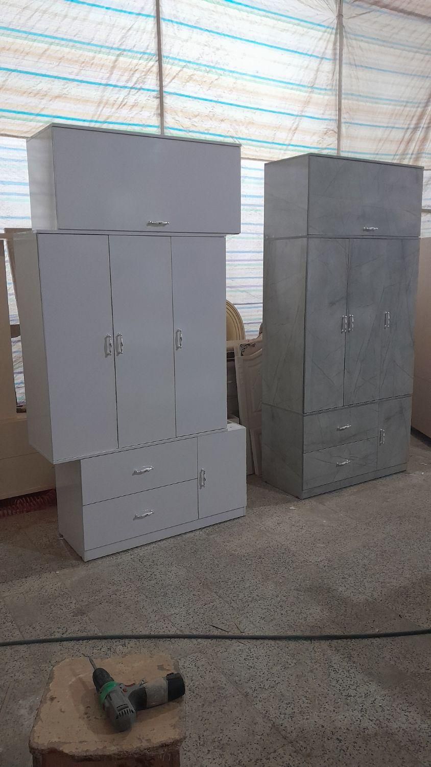 کمد لباس بالکن دار سه تکیه|جاکفشی، کمد، دراور|اردبیل, |دیوار