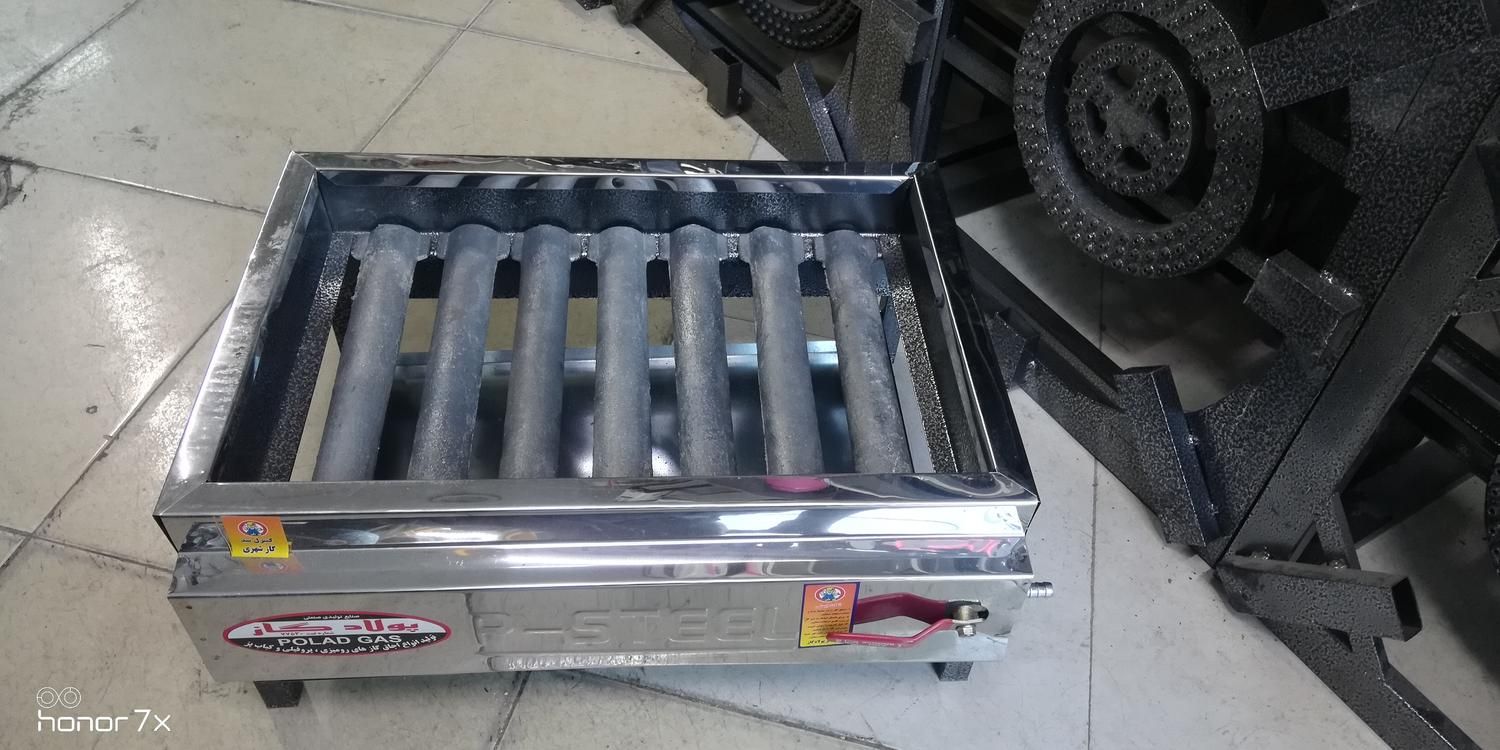 کباب پز گازی منقل گازی کبابپز باربیکیو باربیکو|اجاق گاز و لوازم برقی پخت‌وپز|مشهد, پنجتن|دیوار