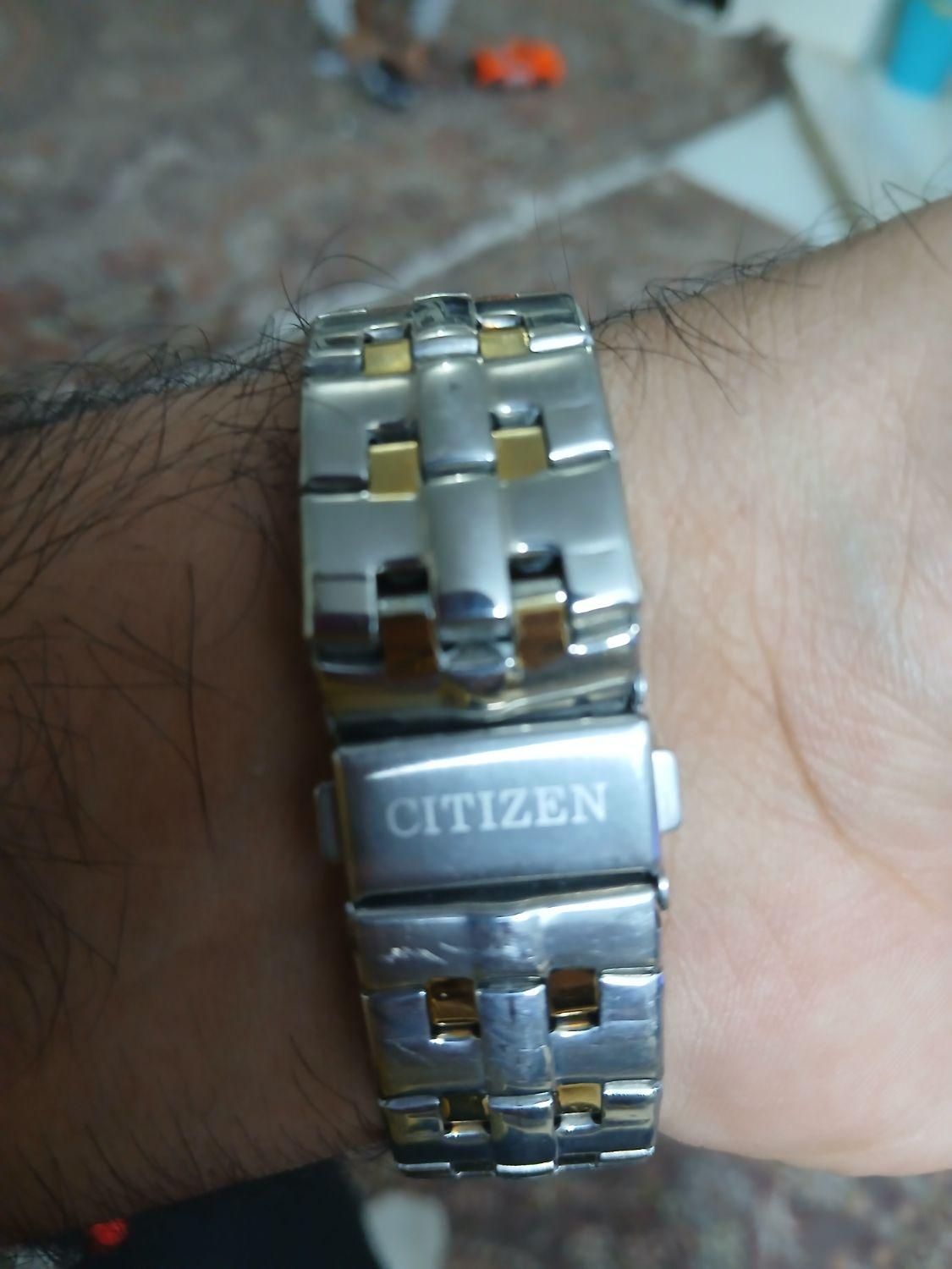 ساعت مچی citizen با تقویم روز شمار|ساعت|پرند, |دیوار