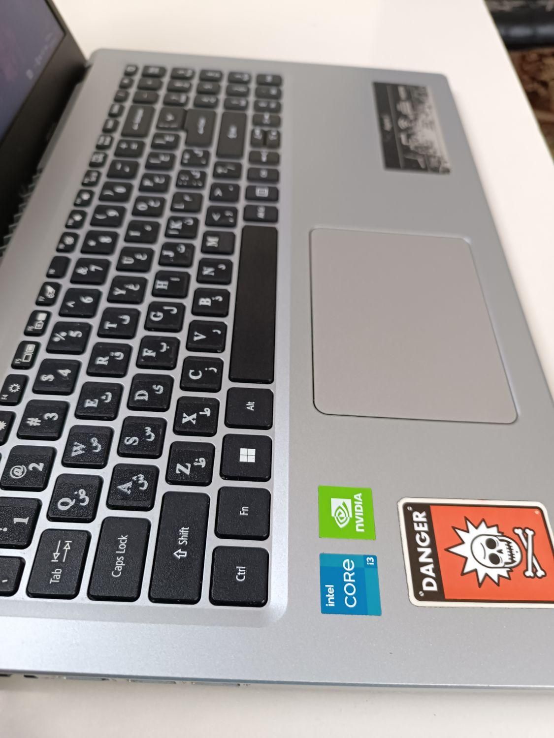 لپ تاپ ایسر مدل A315-58G-35GH-Core i3-12GB|رایانه همراه|زاهدان, |دیوار