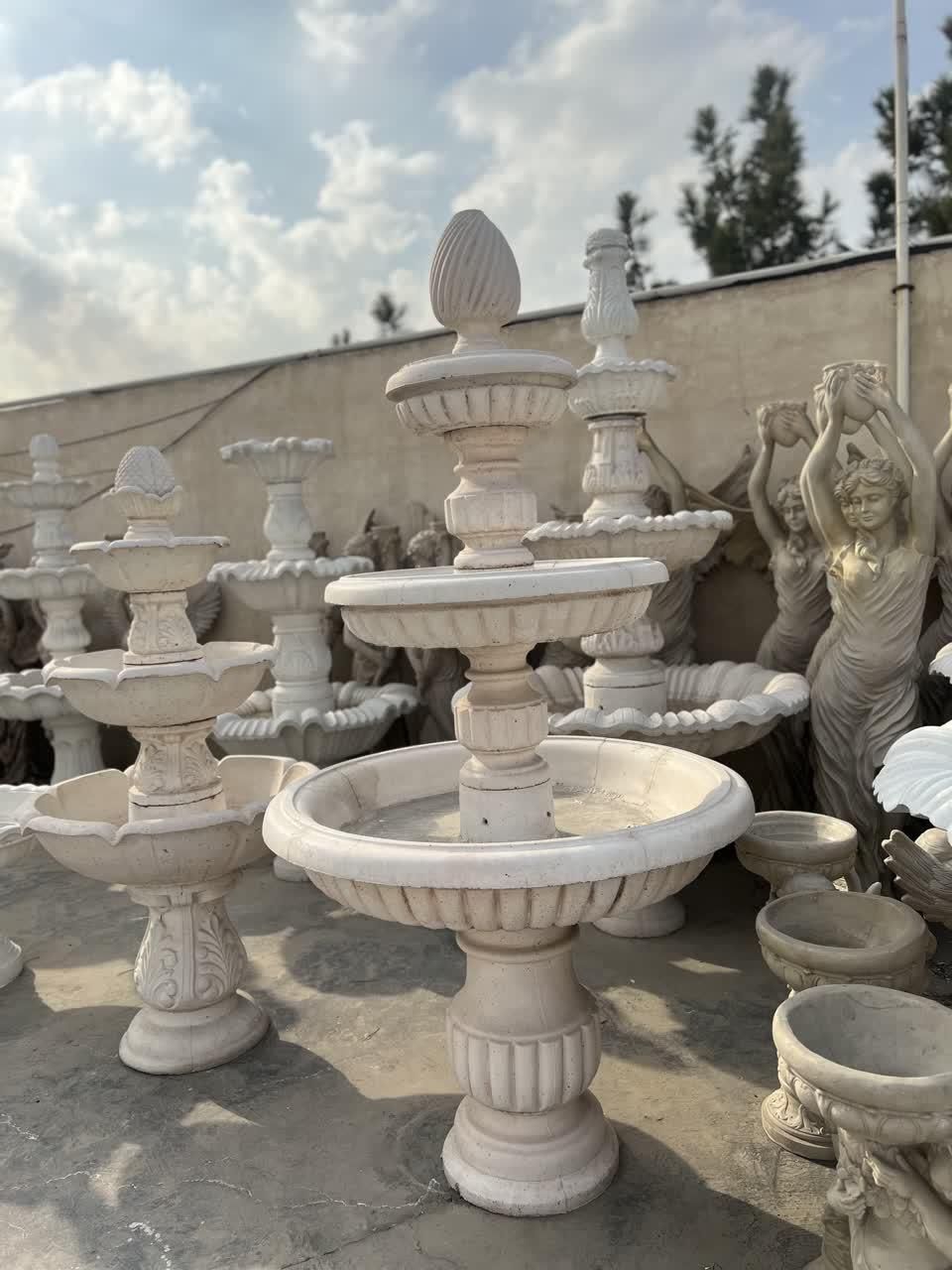 آبنما طبقاتی باربیکیو حوض کاشیکاری  میزصندلی ستون|مصالح و تجهیزات ساختمان|تهران, شهرک دانشگاه|دیوار