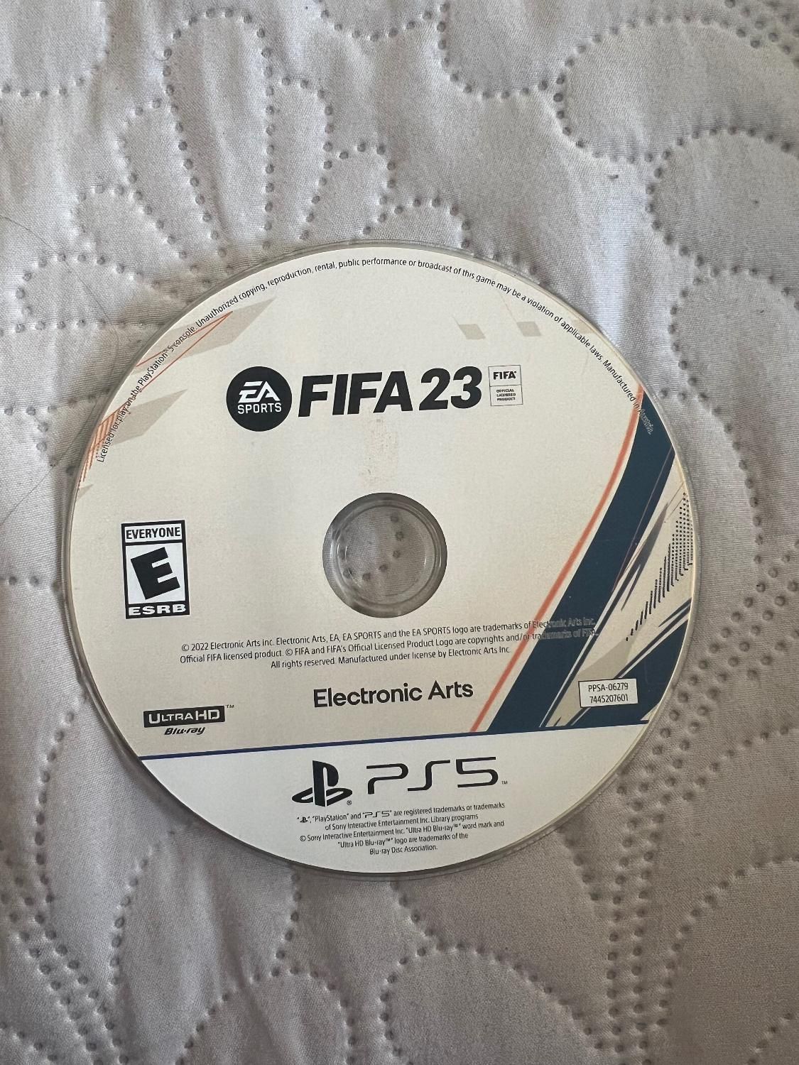 دیسک fifa23 ps5|کنسول، بازی ویدئویی و آنلاین|تهران, شاهین|دیوار