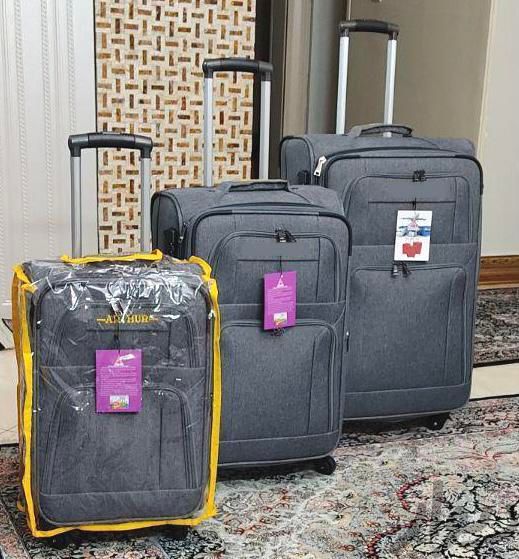 چمدان مسافرتی ۴چرخ با روکش محافظ چمدون ست و تکی|کیف، کفش و کمربند|اصفهان, جوباره|دیوار