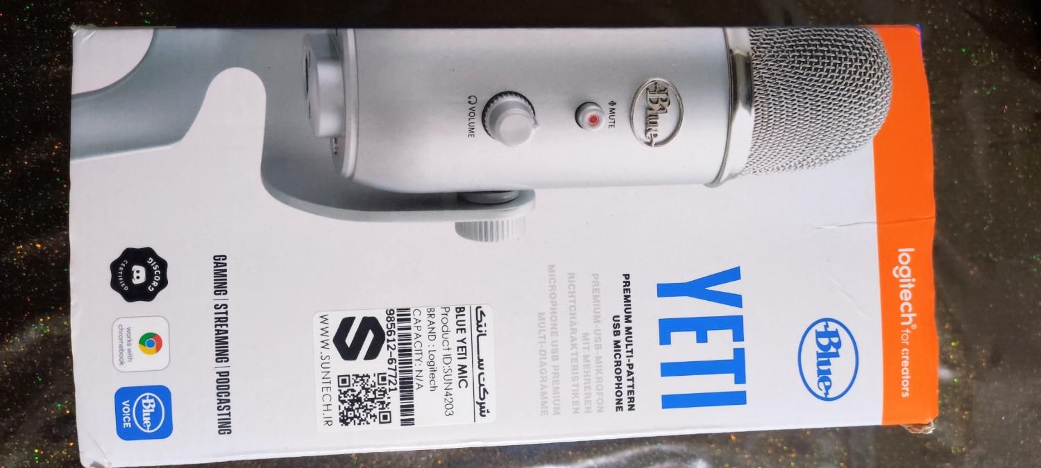 میکروفن کندانسر بلو مدل yeti usb|صوتی و تصویری|تهران, ائمه اطهار|دیوار