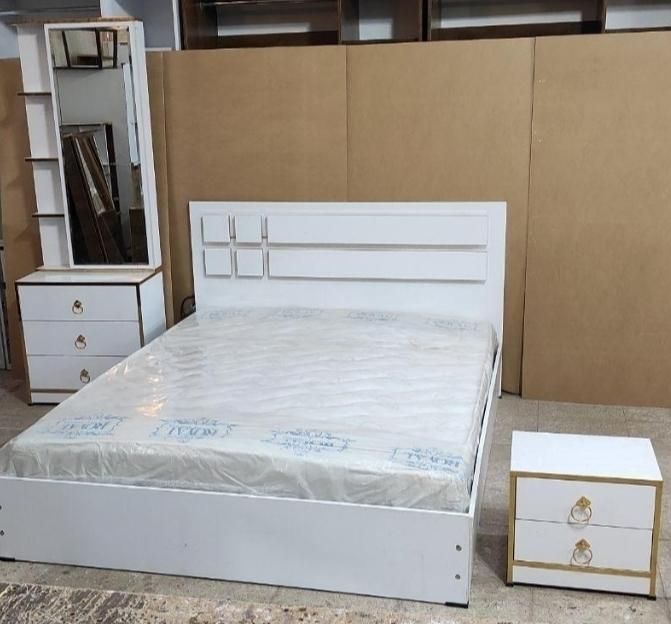 تخت لمسه دونفره|تخت و سرویس خواب|گلبهار, شهر جدید گلبهار|دیوار