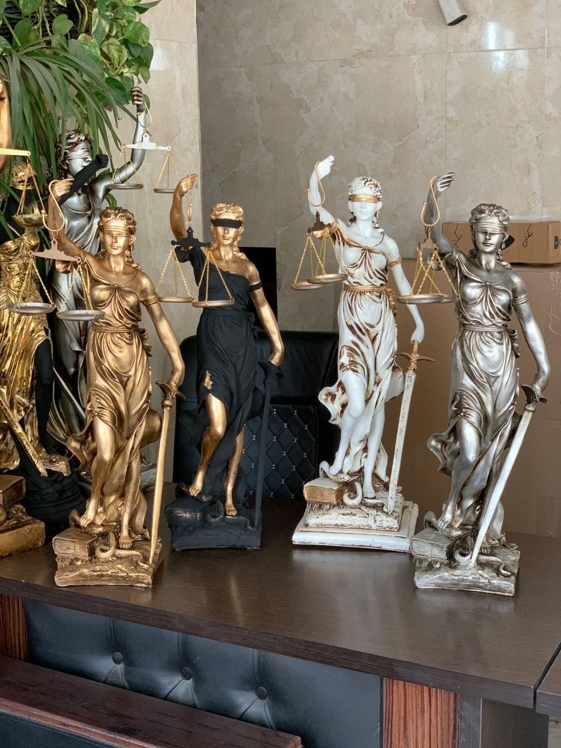 مجسمه فرشته ترازو عدالت ۷۰سانتی دکوری|مجسمه، تندیس، ماکت|تهران, شهرک غرب|دیوار