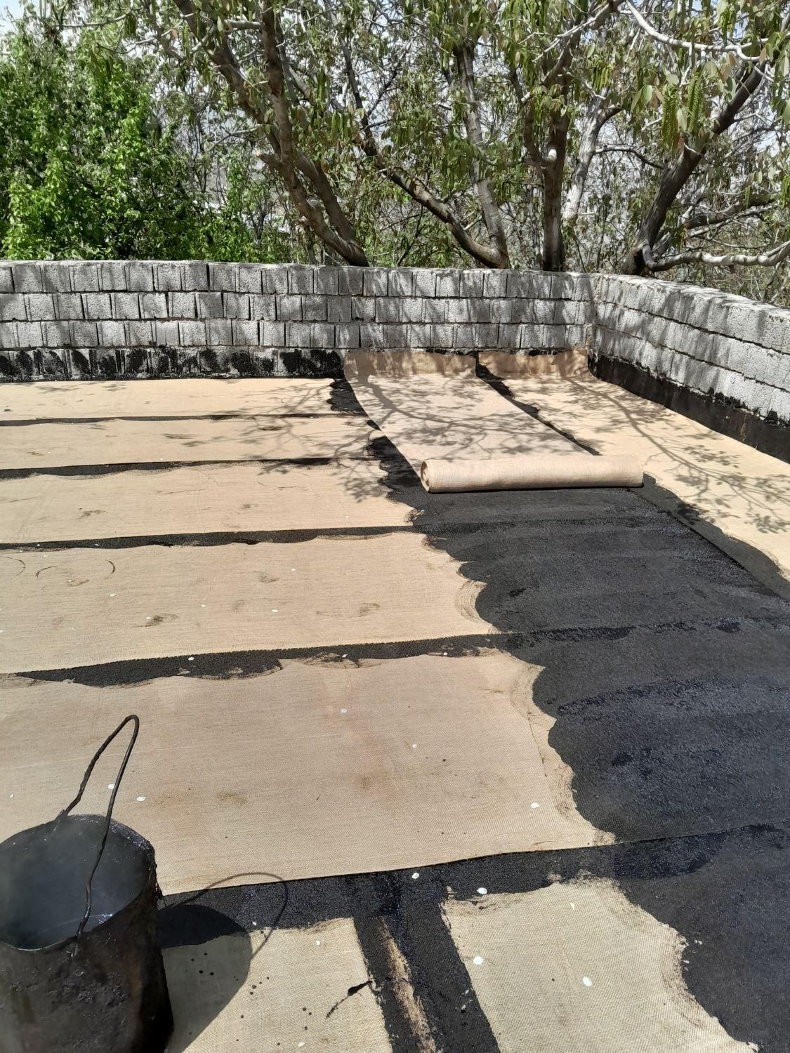 ایزوگام قیر گونی اسفالت|خدمات پیشه و مهارت|اندیشه, |دیوار