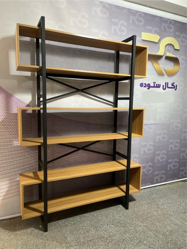 شلف قفسه کتابخانه طبقاتی (( ستوده ))|کتابخانه، شلف، قفسه‌های دیواری|تهران, چیتگر|دیوار