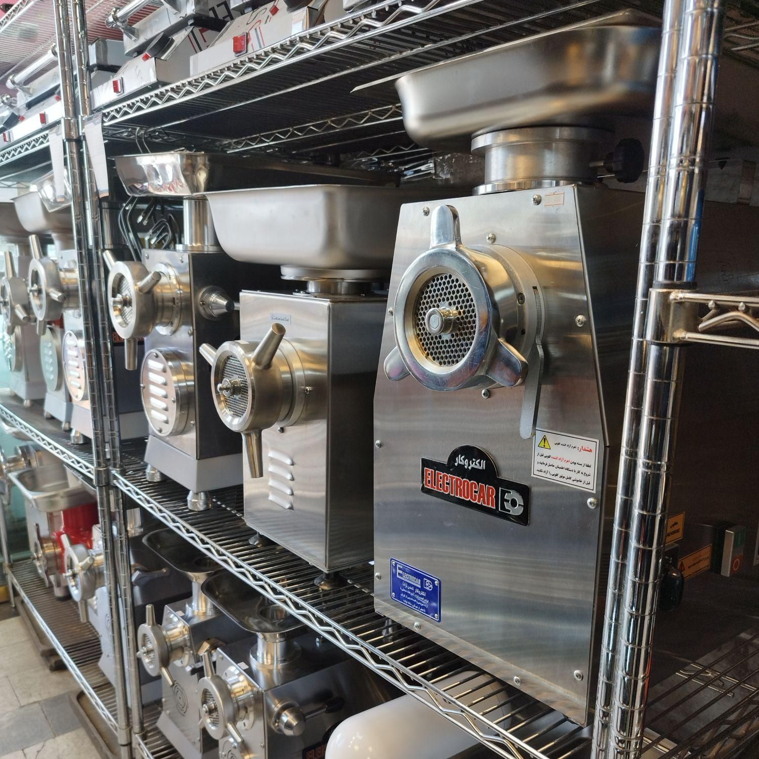 چرخ گوشت صنعتی قصابی گیربکسی الکتروکار امگا رومیزی|فروشگاه و مغازه|تهران, جوانمردان (اندیشه)|دیوار