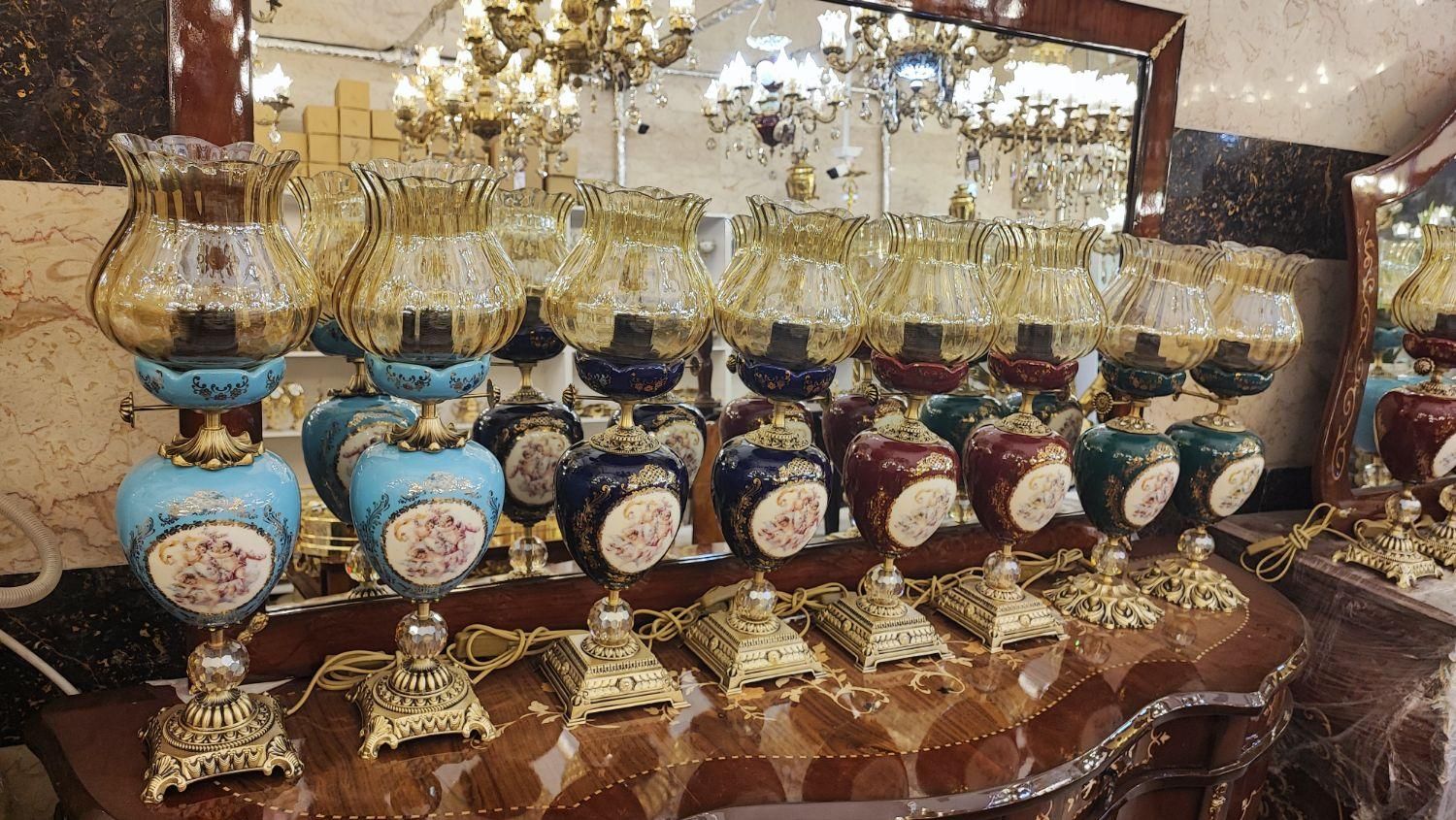 شمعدان چینی برنزی برنز برنجی جهیزیه|صنایع دستی و سایر لوازم تزئینی|تبریز, |دیوار