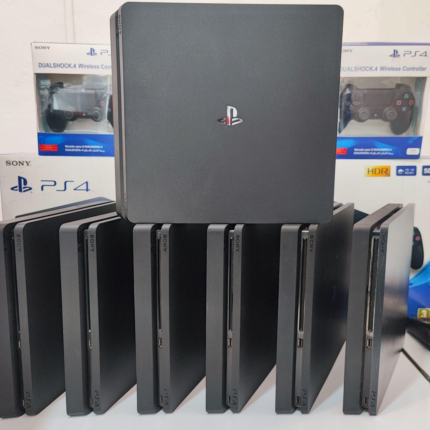 پلی استیشن 4/کنسول ps4 اسلیم وارداتی|کنسول، بازی ویدئویی و آنلاین|رشت, یخسازی|دیوار
