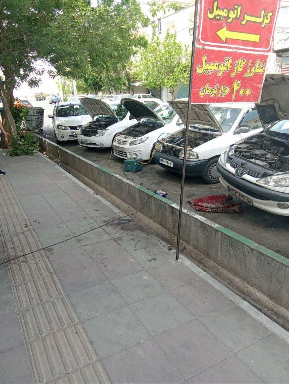شارژ گاز کولر اتومبیل تعمیرات کمپرسور کولر خودرو|خدمات موتور و ماشین|اسلام‌شهر, |دیوار