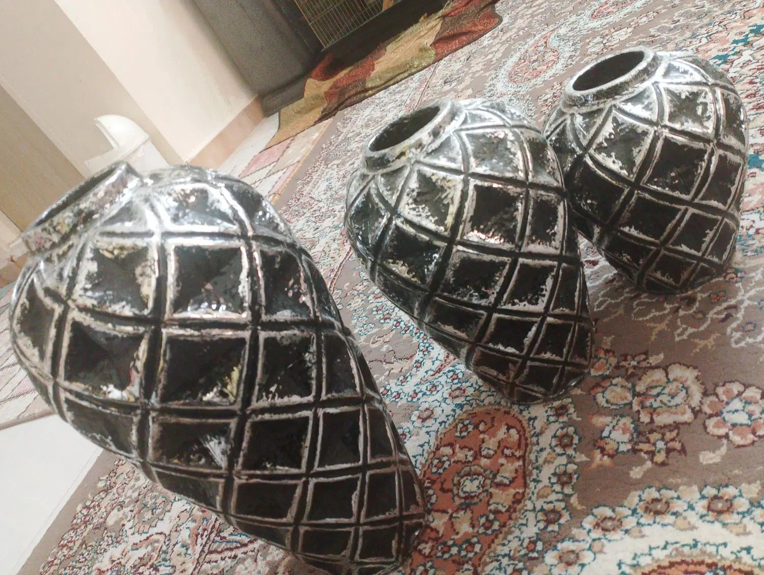 سه عددگلدان|صنایع دستی و سایر لوازم تزئینی|تهران, مطهری|دیوار