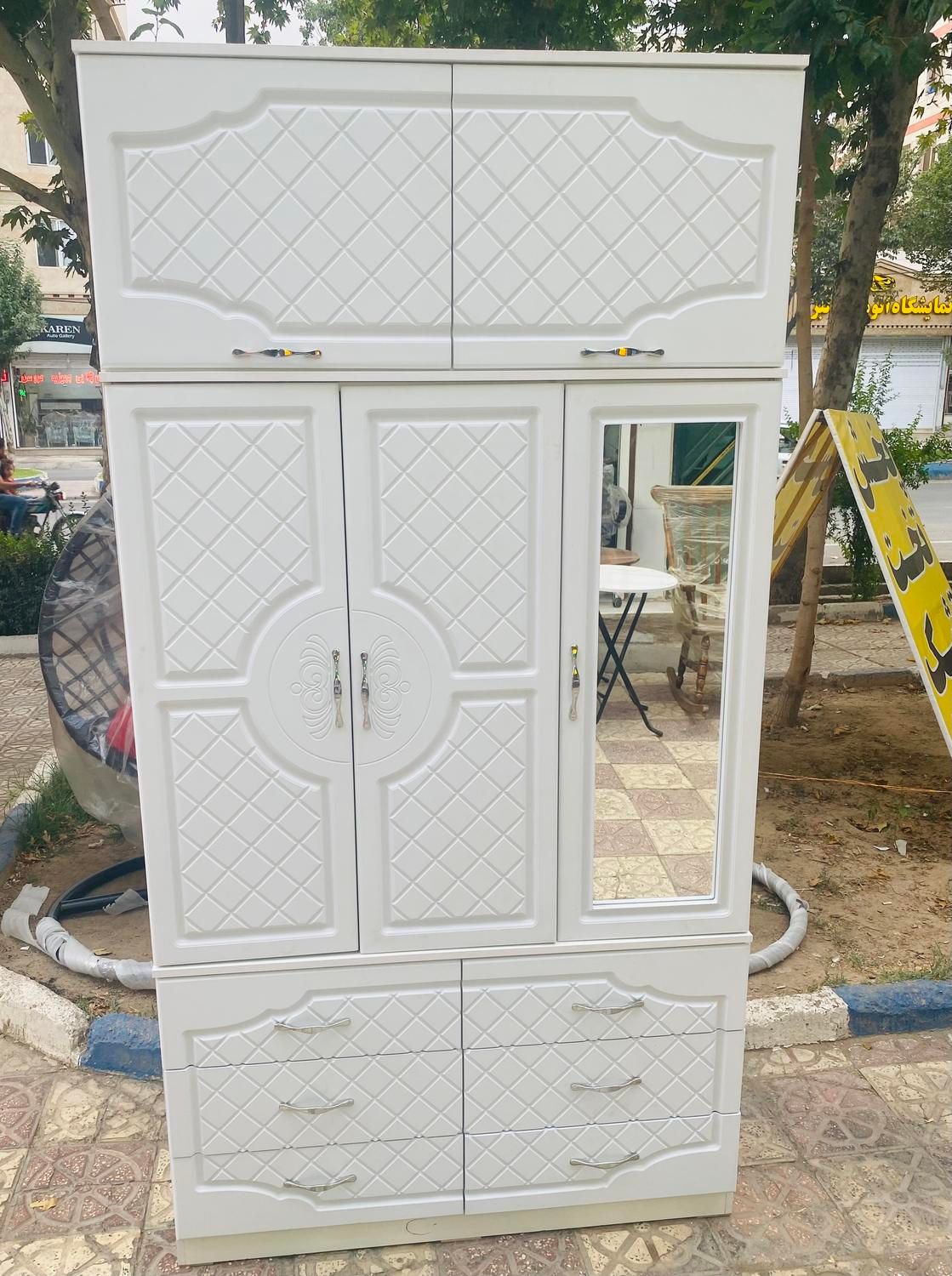 کمد لباس ۱۲۰سانت باکس دار شرکتی|جاکفشی، کمد، دراور|قزوین, |دیوار