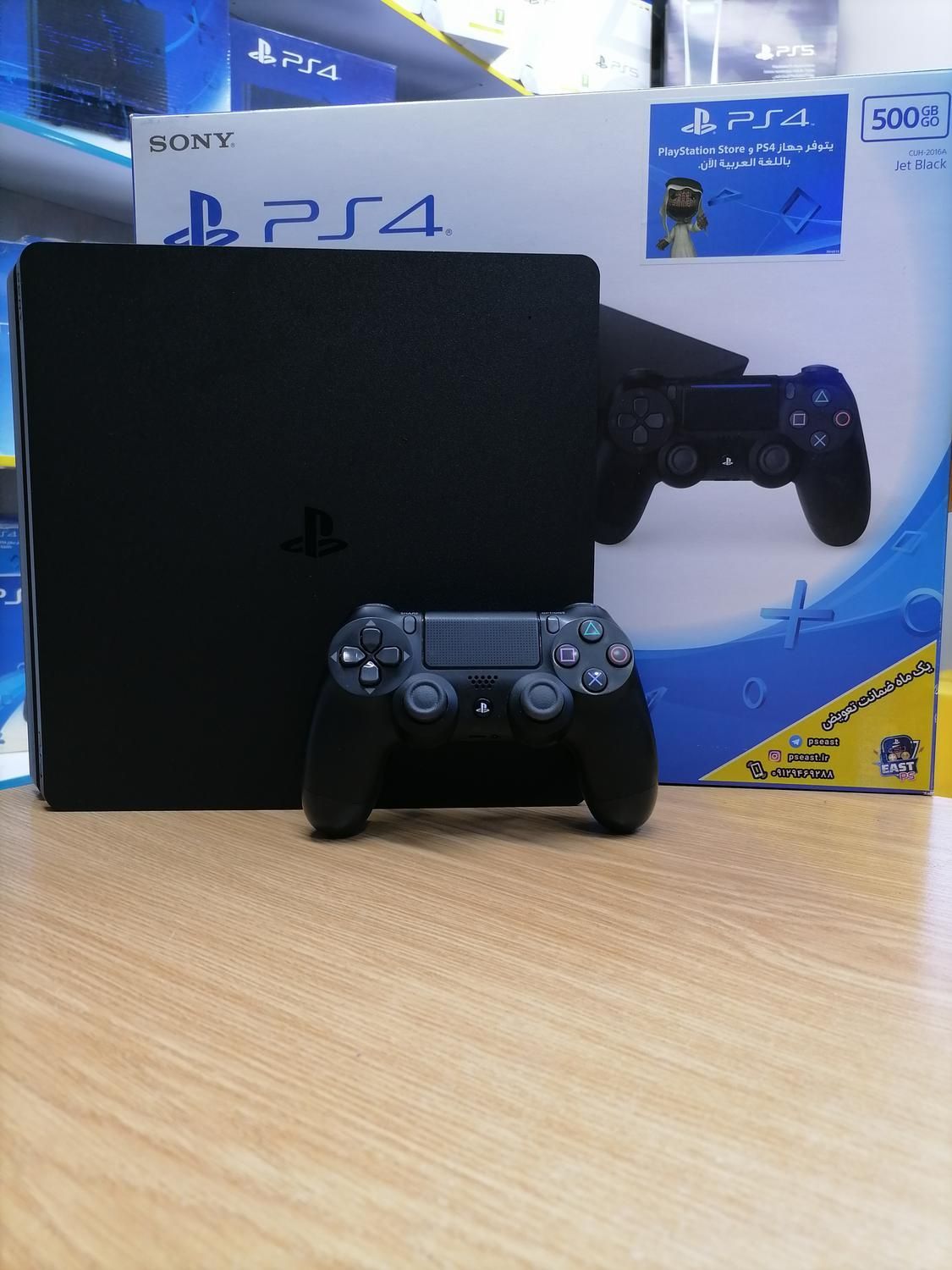 PS4 slim500gb با ضمانت تعویض|کنسول، بازی ویدئویی و آنلاین|تهران, پیروزی|دیوار