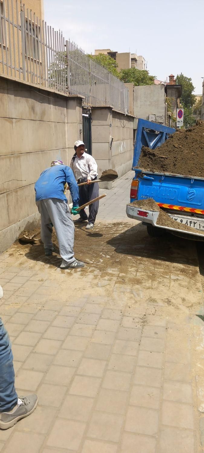 حمل نخاله و پخش مصالح ساختمانی با نیسان|خدمات حمل و نقل|تهران, کیانشهر|دیوار