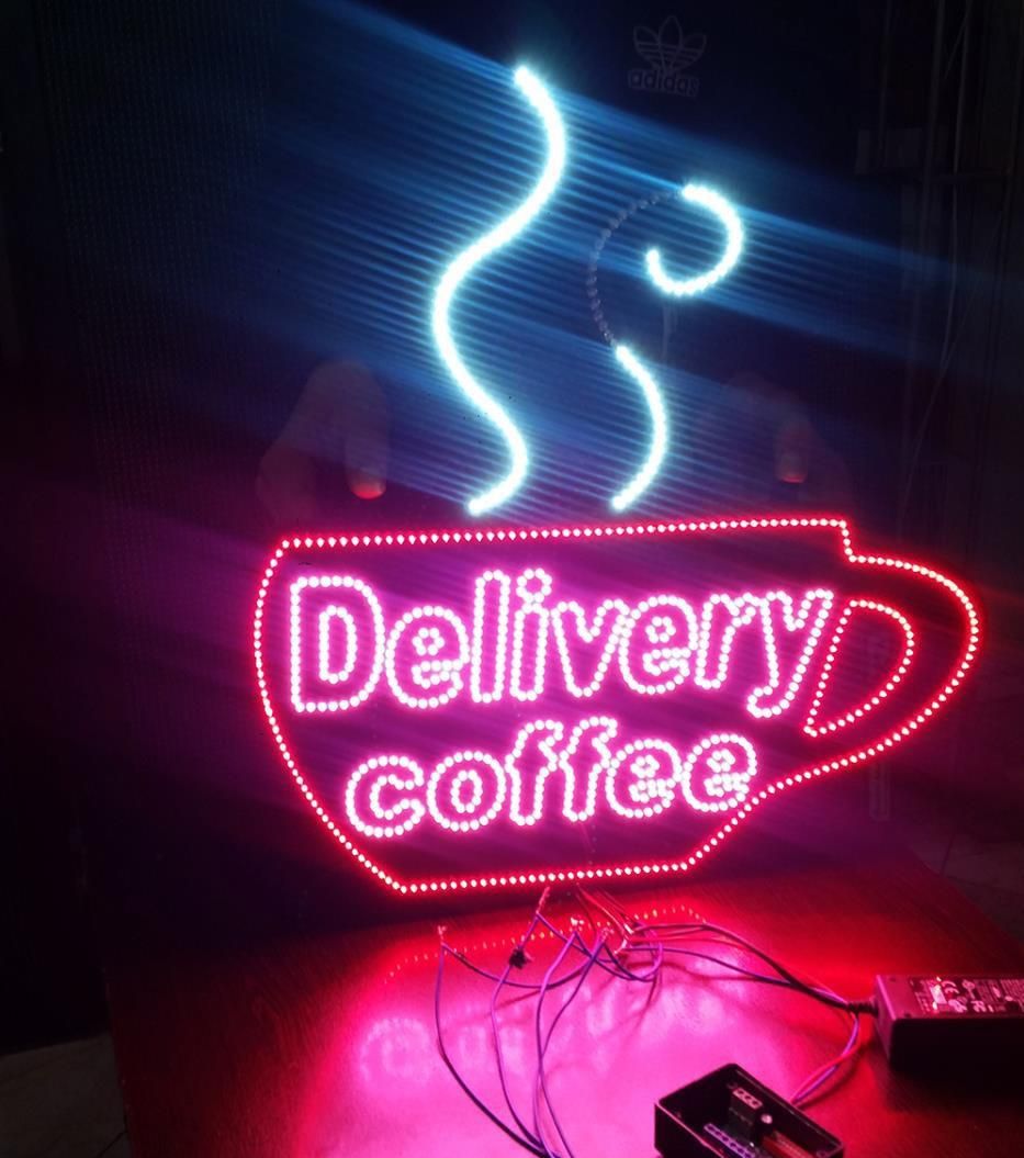 تابلو.LED.ال ای.دی و نئون|خدمات پیشه و مهارت|بم, |دیوار