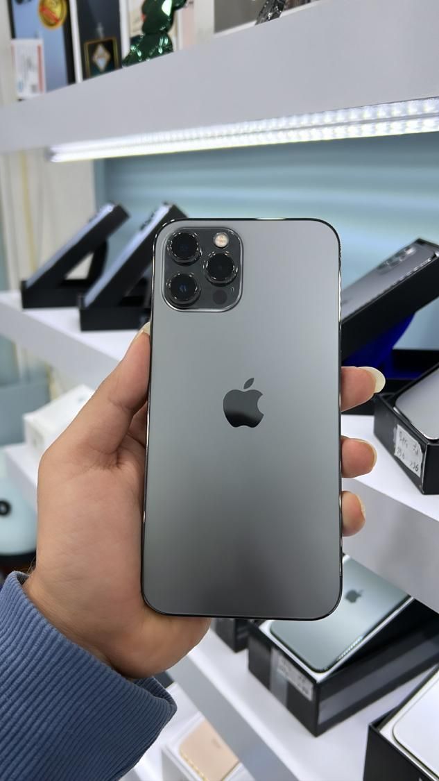 اپل iPhone 12 Pro Max پک اصلی zaa|موبایل|گرگان, |دیوار