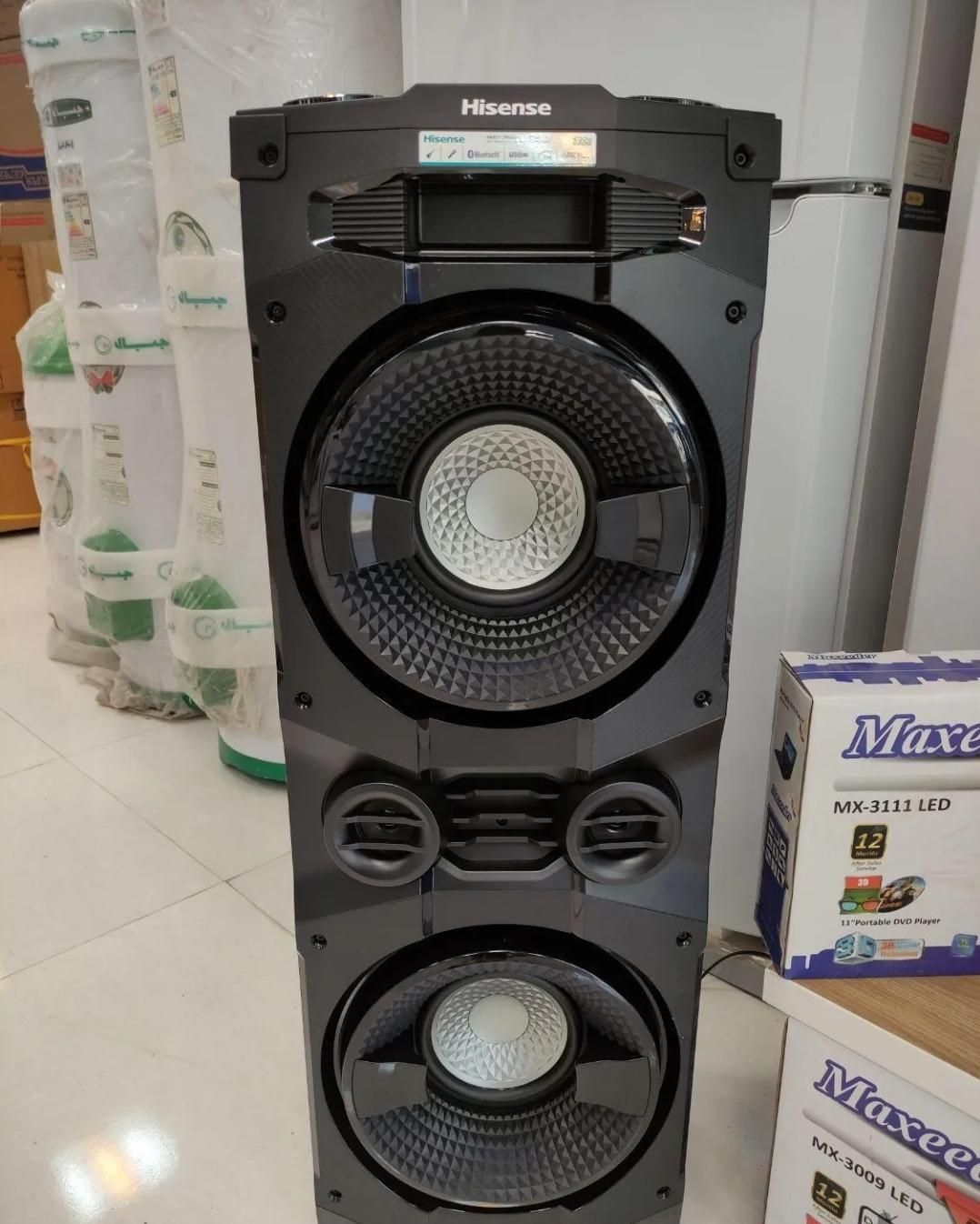 انواع باند اسپیکر پارتی شارژی بلوتوثی هایسنس jbl|سیستم صوتی خانگی|اهواز, نادری|دیوار