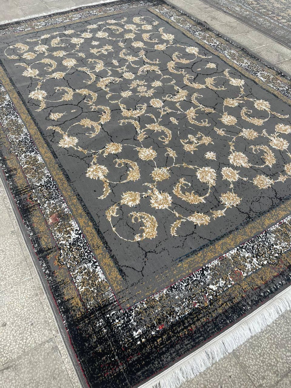 فرش افشان طلاکوب ۷۰۰شانه|فرش|سنندج, |دیوار