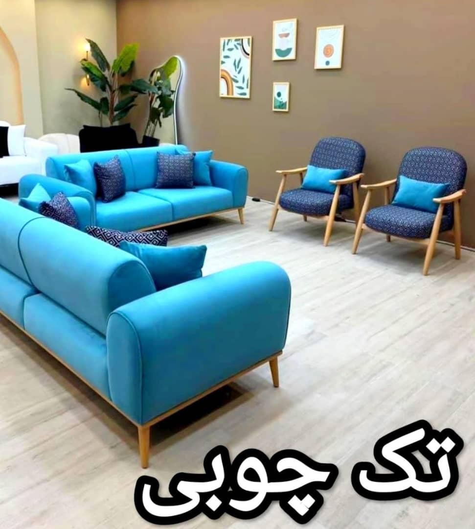 مینیمال ۸نفره چک 6ماهه|مبلمان خانگی و میز عسلی|نیشابور, |دیوار