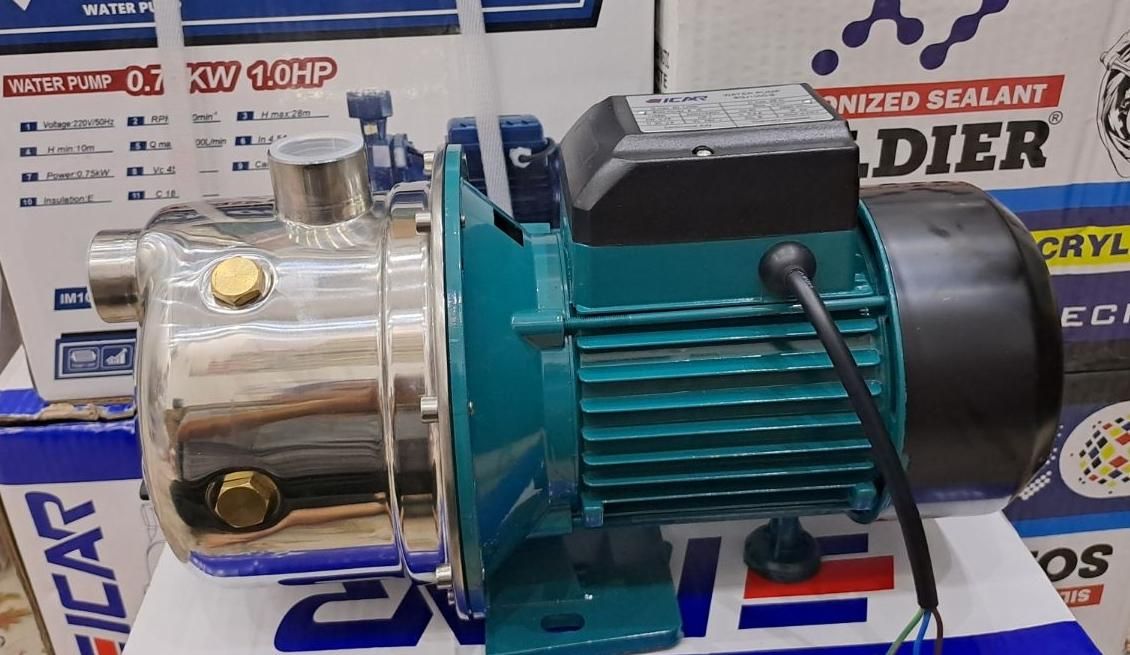 پمپ آب نیم و یک اسب واتوماتیک دینام|مصالح و تجهیزات ساختمان|قشم, |دیوار