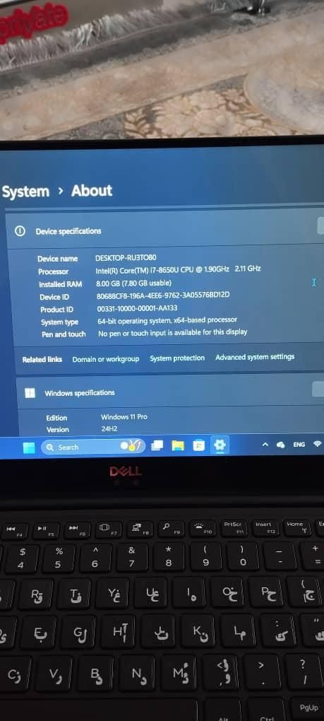 9370 xps|رایانه همراه|محمدشهر, |دیوار