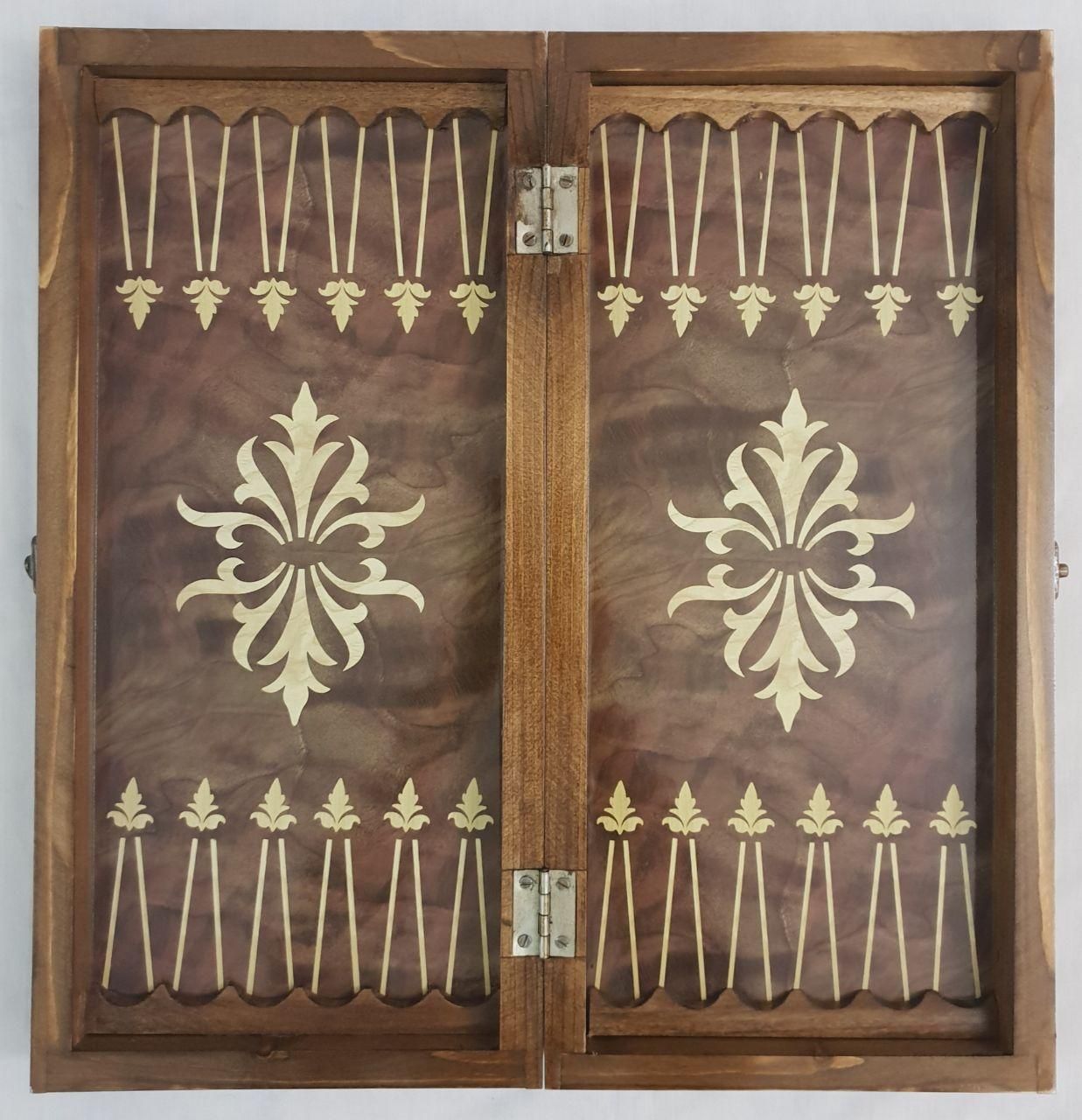 تخته نرد و شطرنج چوب راش (طرح زمرد)|اسباببازی|تهران, صادقیه|دیوار