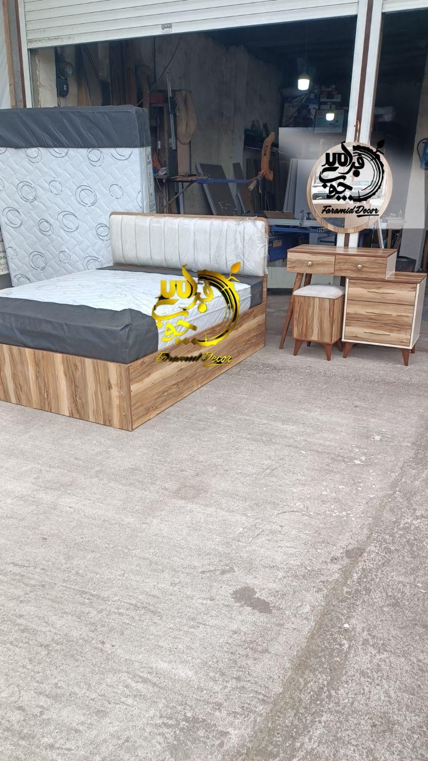 تخت و تختخواب مدل سامیتا**پخش رشت|تخت و سرویس خواب|رشت, استقامت ۲|دیوار