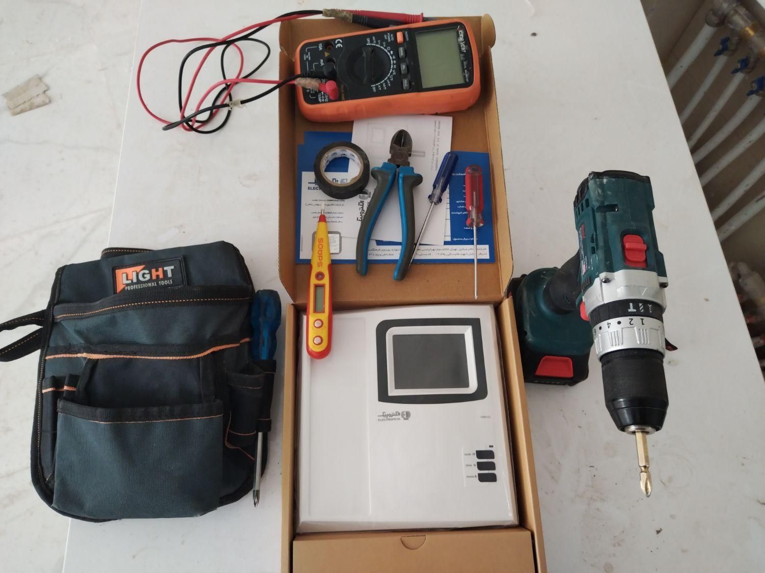 ایفون،نصب وتعمیرتخصصی.برقکاری ساختمان بطور حرفه ای|خدمات پیشه و مهارت|شیراز, پانصد دستگاه ارتش|دیوار