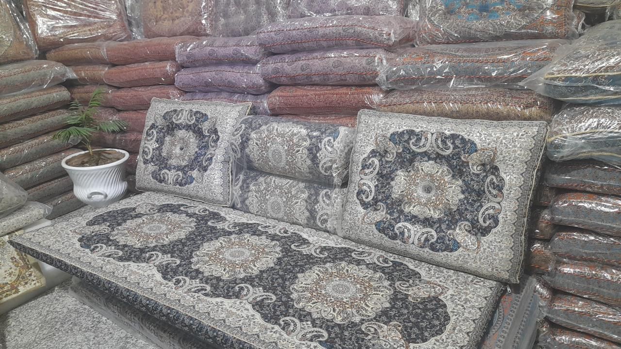 پشتی ترمه شاه نشین طرح میخک کد ۱۲|پشتی|مشهد, وکیلآباد|دیوار