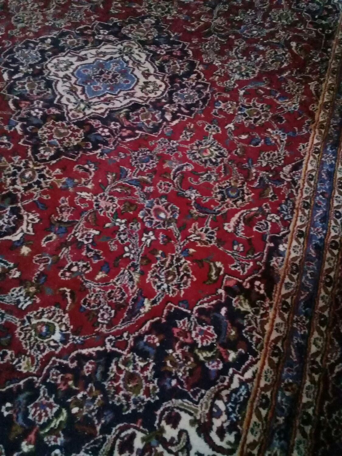 فرش دستبافت ۹متری ۳متری کاشان|فرش|تهران, پونک|دیوار