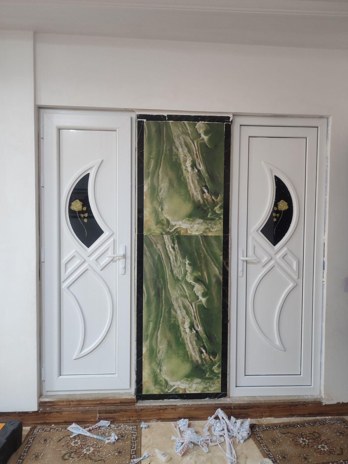 درب وپنجره دوجداره upvc با شرایط ویژه اقساطی|خدمات پیشه و مهارت|خرم‌آباد, |دیوار