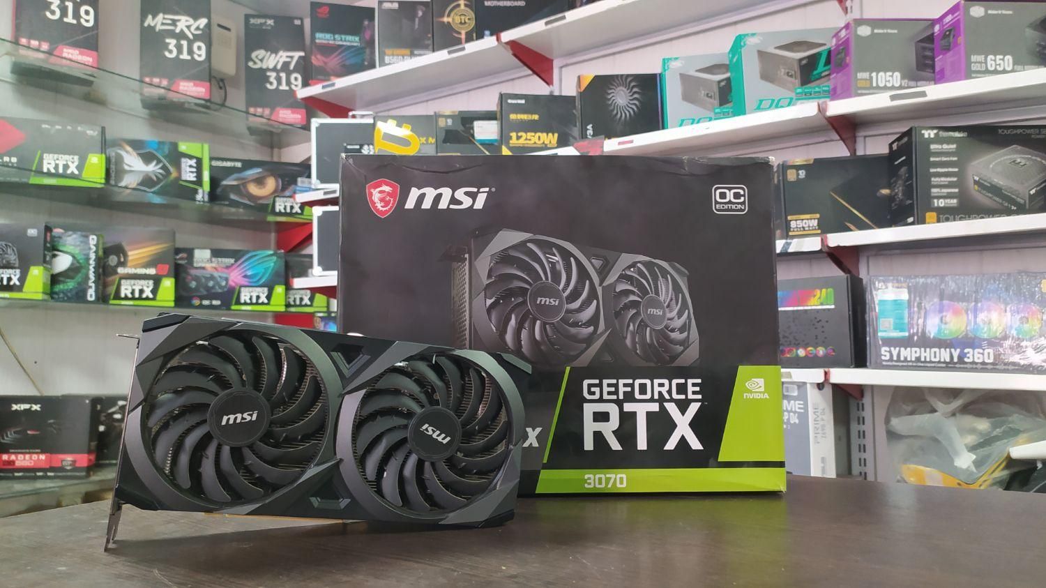 کارت گرافیک Rtx 3070 msi ventus oc 8G کیس گیمینگ|قطعات و لوازم جانبی رایانه|تهران, آذربایجان|دیوار