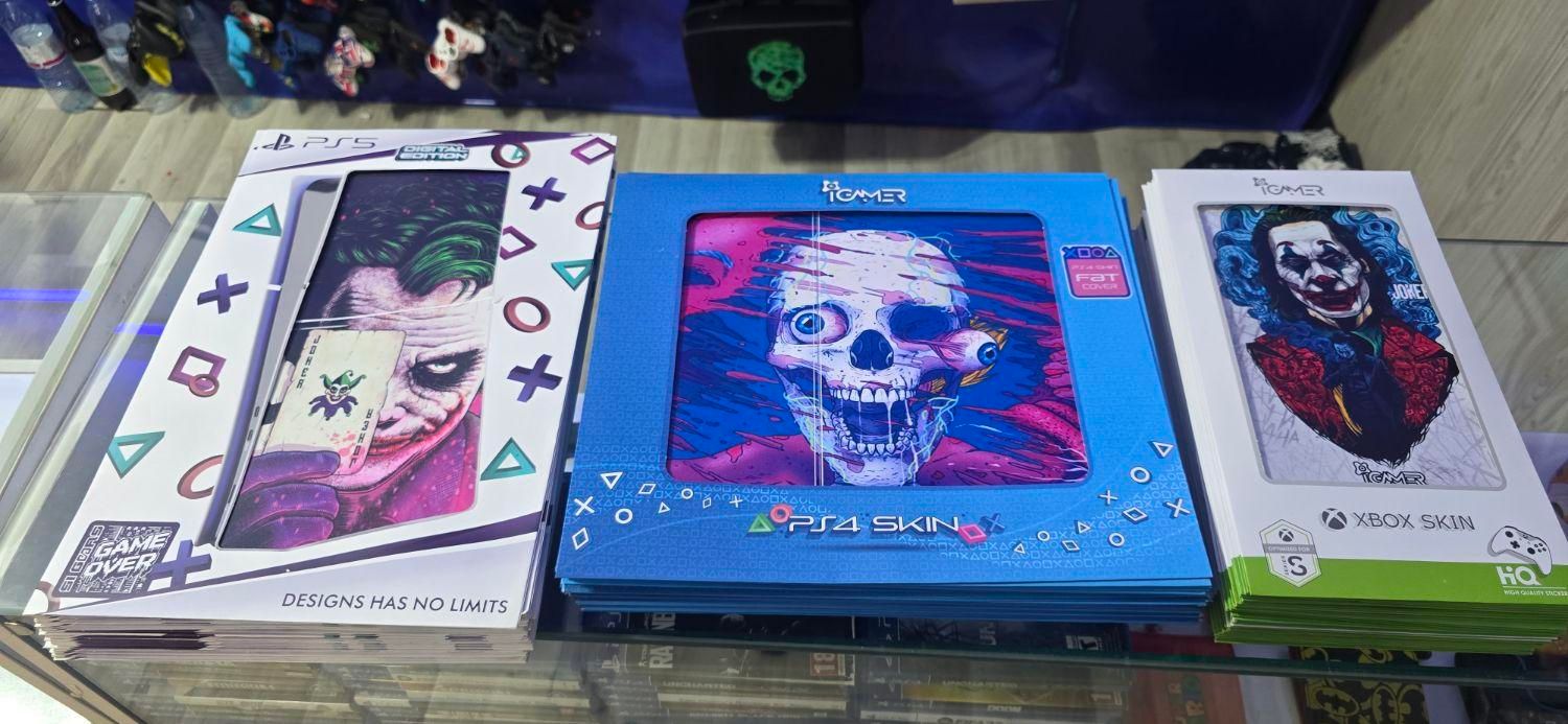 اسکین (برچسب) ps4 و ps5 و xbox|کنسول، بازی ویدئویی و آنلاین|شیراز, قصرالدشت|دیوار