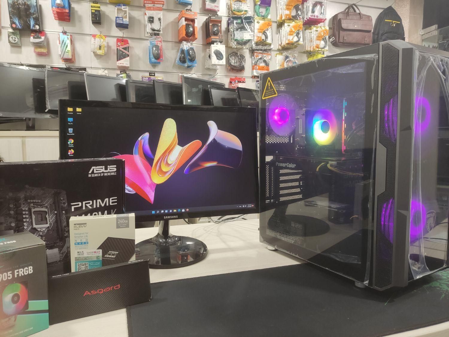 کامپیوتر گیمینگ RX 5700XT|رایانه رومیزی|گرگان, |دیوار