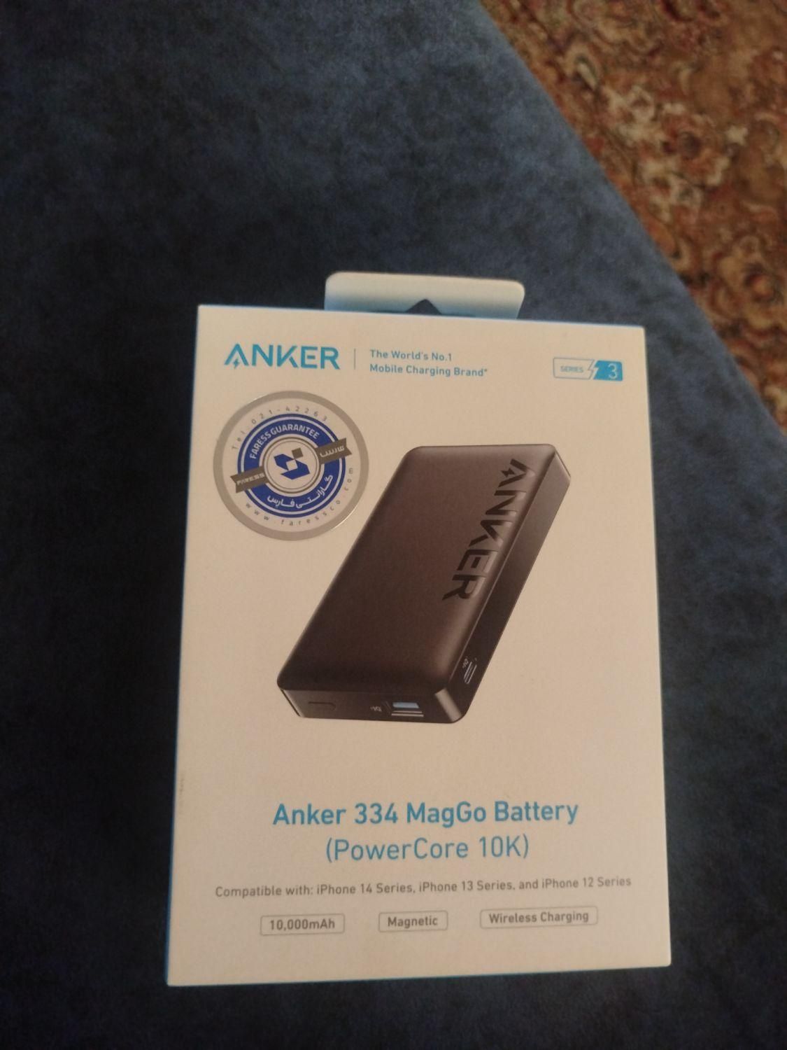 پاوربانک وایرلس anker|لوازم جانبی موبایل و تبلت|تهران, فلاح|دیوار