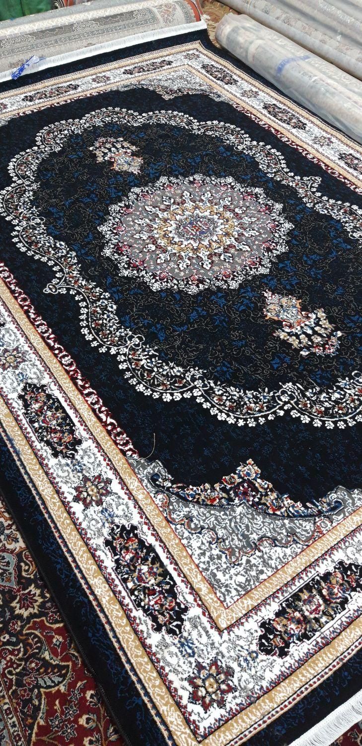 ۴تخته فرش۹متری ترمه سرمه ای ۶و۹و۱۲|فرش|تهران, افسریه شمالی|دیوار
