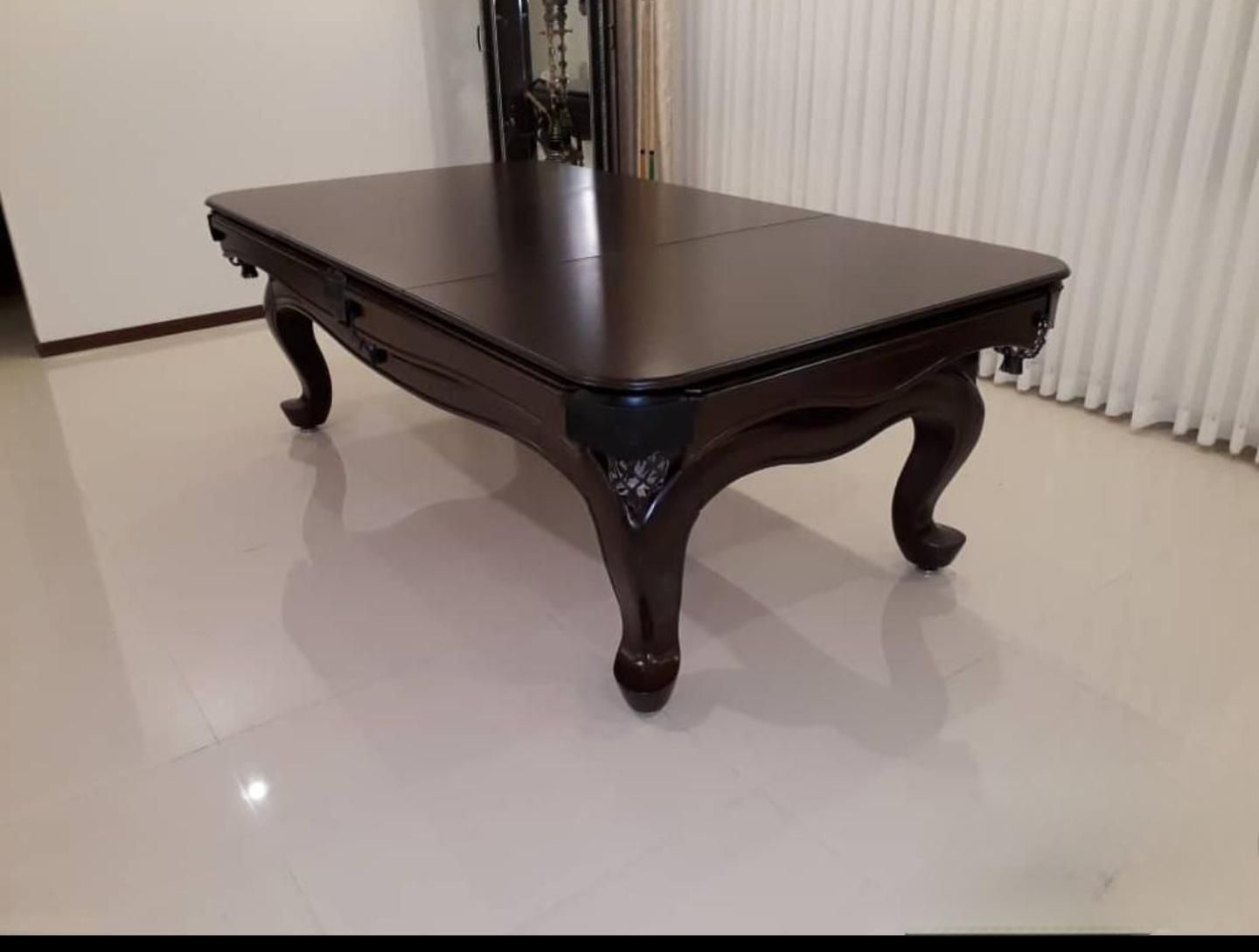 میز بیلیارد پایه آهویی قابلیت ناهار خوری|ورزش‌های توپی|شیراز, شهرک گلستان|دیوار