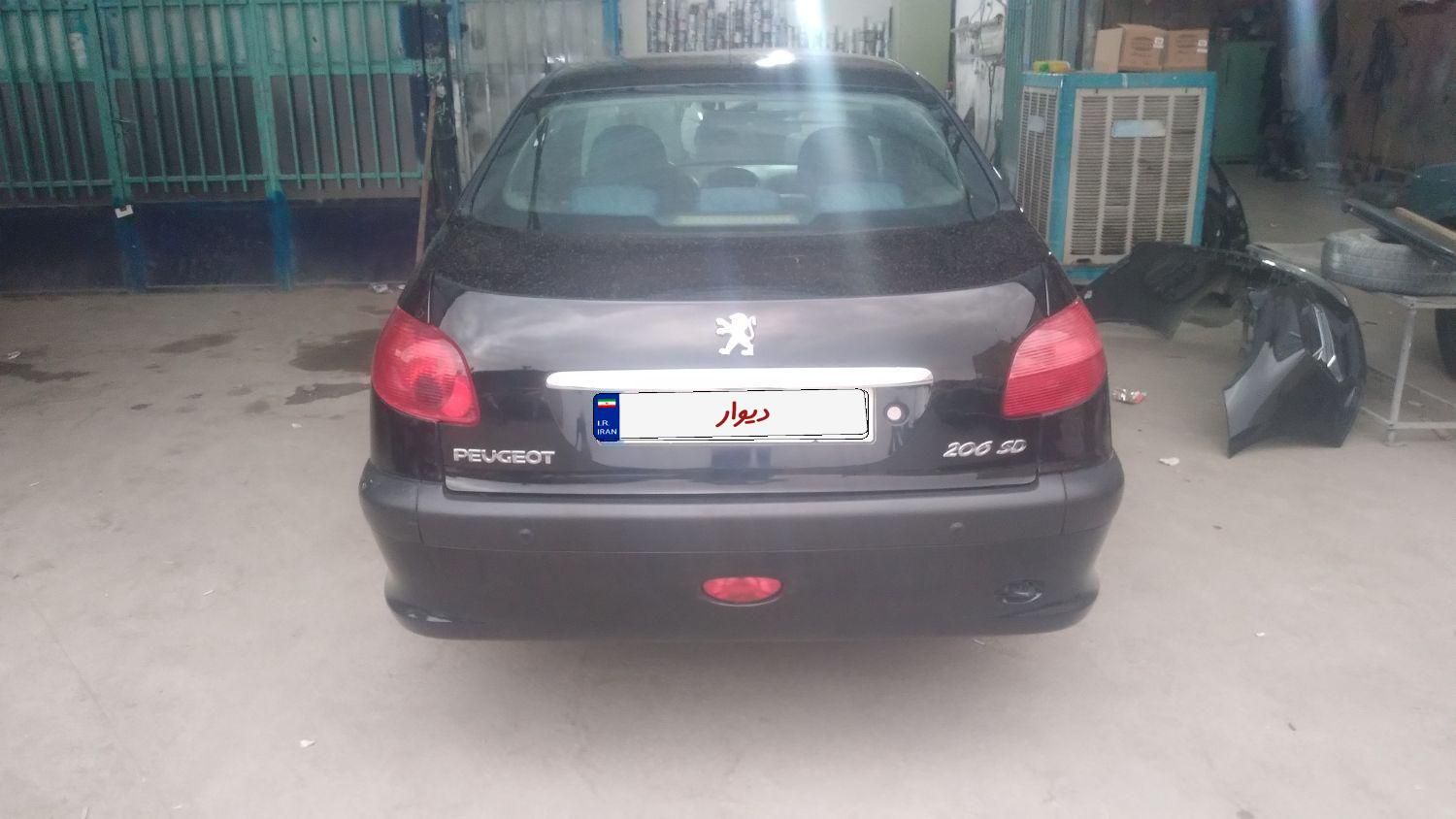 پژو 206 SD V8، مدل ۱۳۸۶|خودرو سواری و وانت|اصفهان, دهنو|دیوار