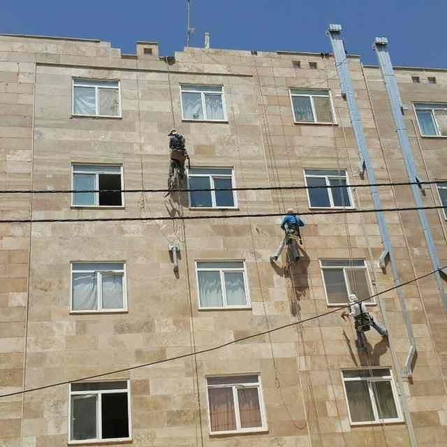 پیچ و رولپلاک سنگ، شستشو نما، راپل ارتفاع بندباز|خدمات پیشه و مهارت|مشهد, الهیه|دیوار