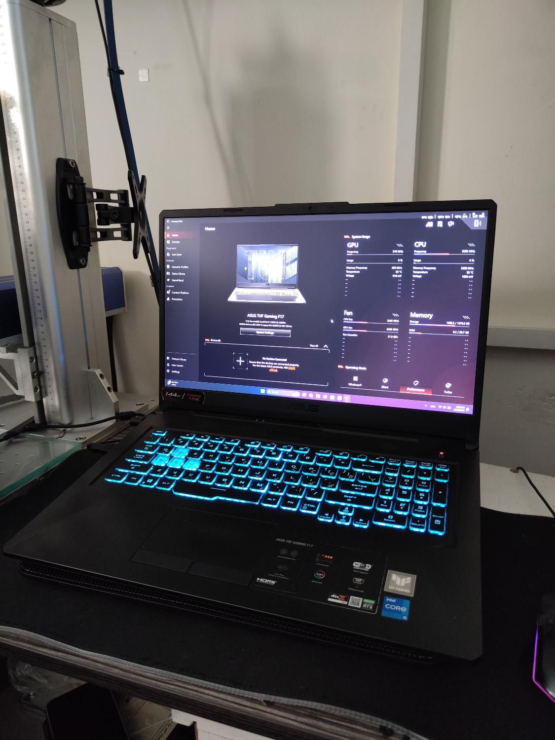 لپ‌تاپ گیمینگ ASUS TUF Gaming F17 FX706HEB|رایانه همراه|تهران, گیشا (کوی نصر)|دیوار