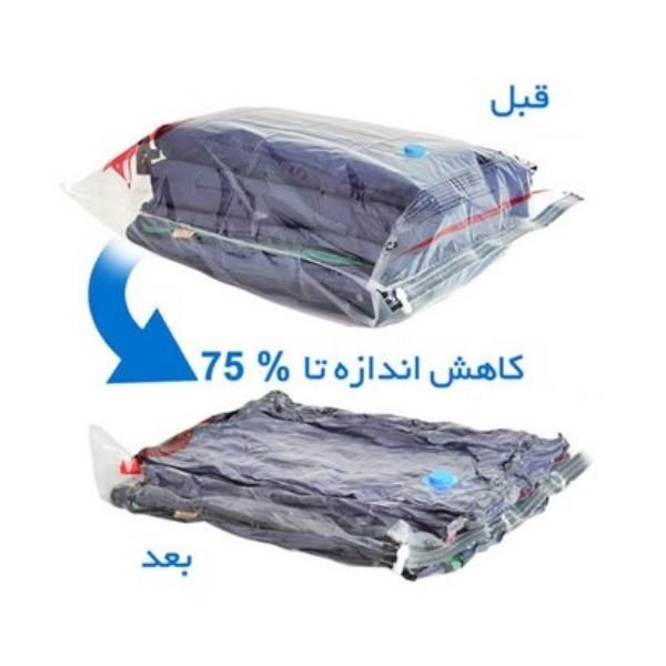 کیسه وکیوم بگ لباس و پتو کاور|ظروف نگهدارنده، پلاستیکی، یک‌بارمصرف|مشهد, خین عرب|دیوار