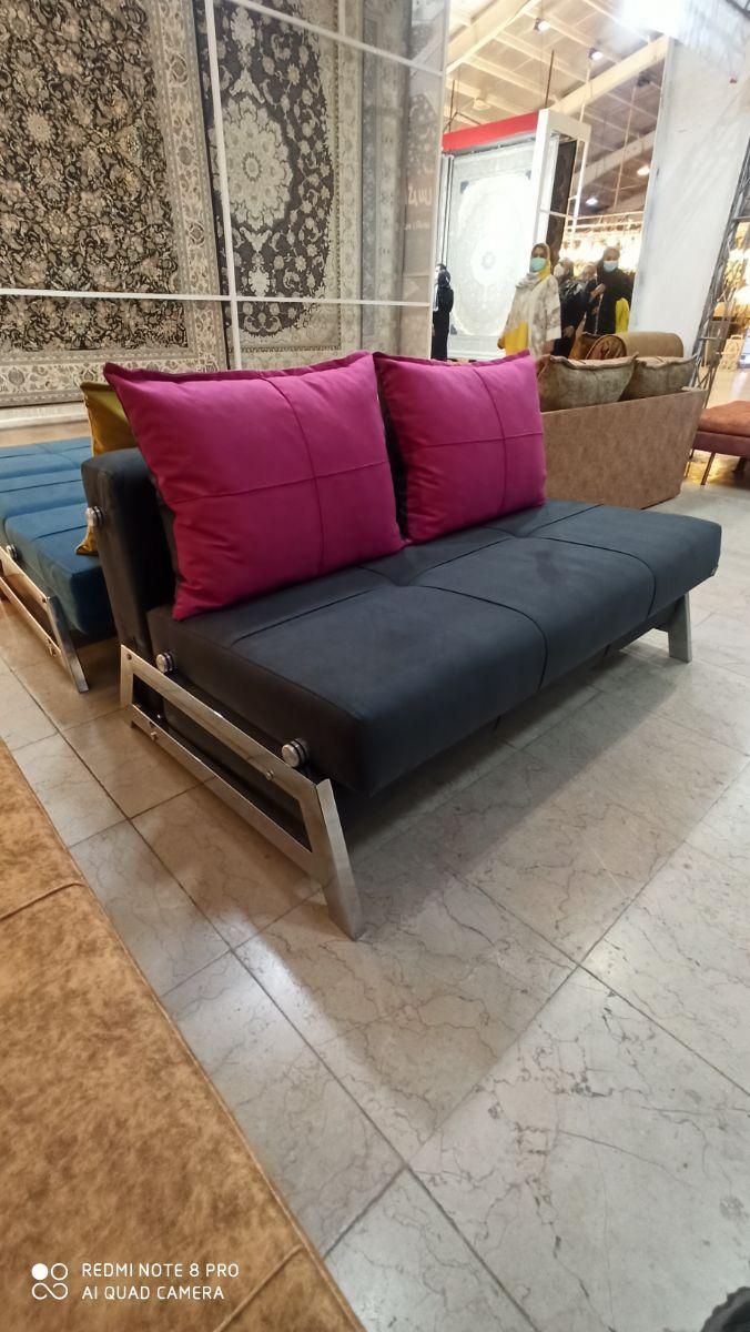 کاناپه دونفره استیل/تختشو/مبل دونفره|مبلمان خانگی و میز عسلی|کرمانشاه, |دیوار