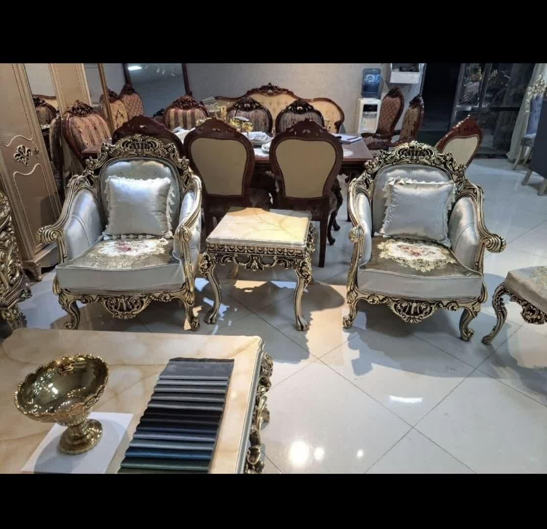 مبل استیل سلطنتی خرچنگی سلطان|مبلمان خانگی و میز عسلی|ارومیه, |دیوار