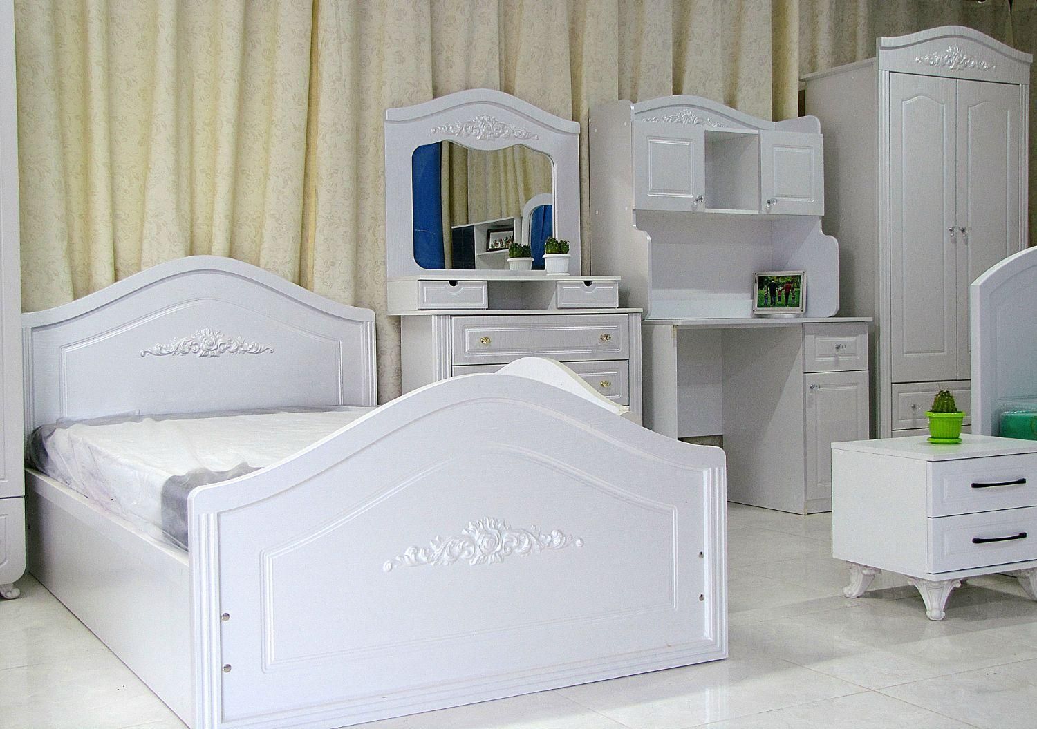 تخت و سرویس خواب نوجوان مدل میترا|تخت و سرویس خواب|کرج, مصباح|دیوار