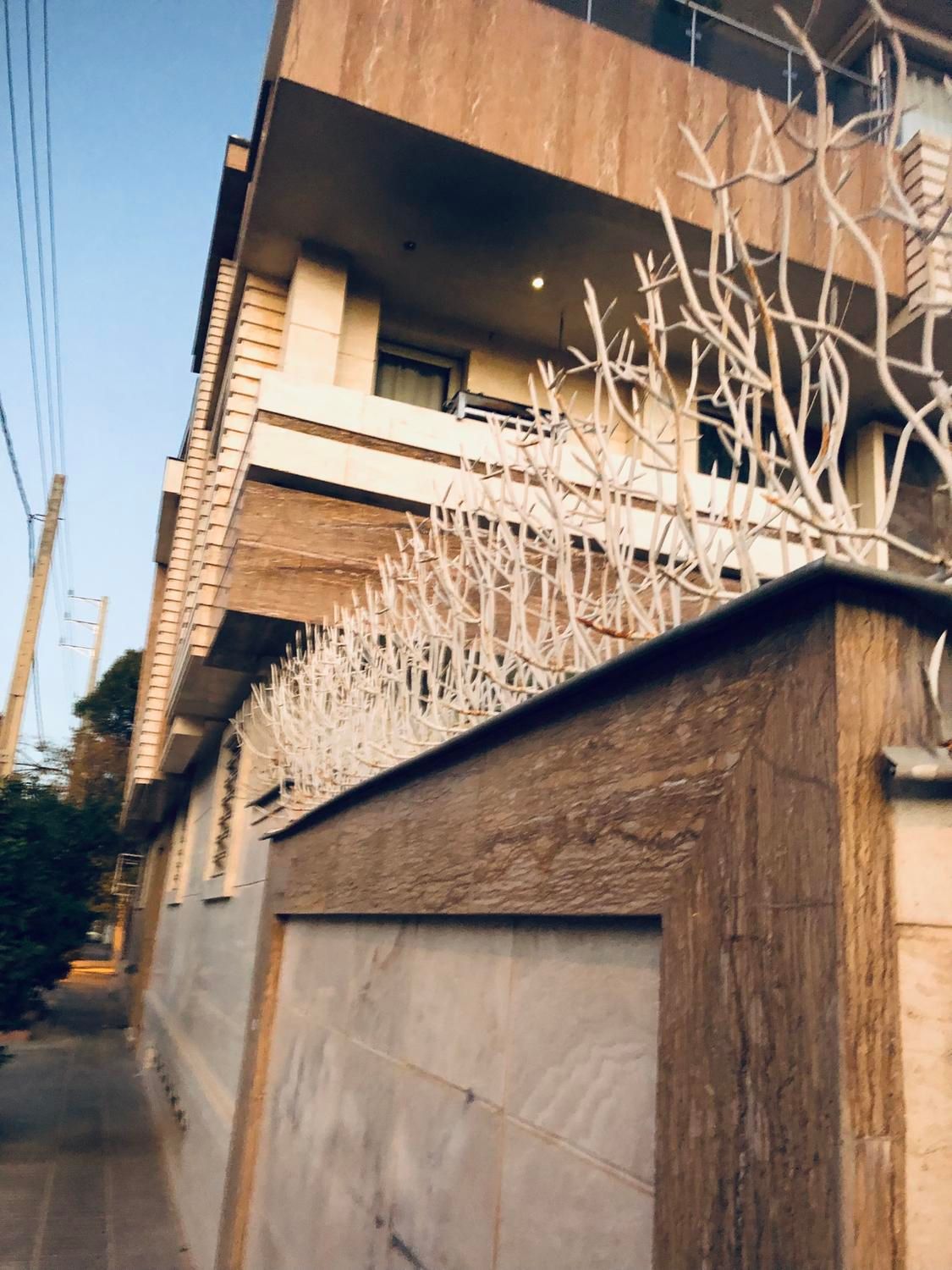 حفاظ نرده میلگردی محافظ خانه ویلا شاخ گوزنی|مصالح و تجهیزات ساختمان|شیراز, شهرک گلدشت حافظ‎|دیوار