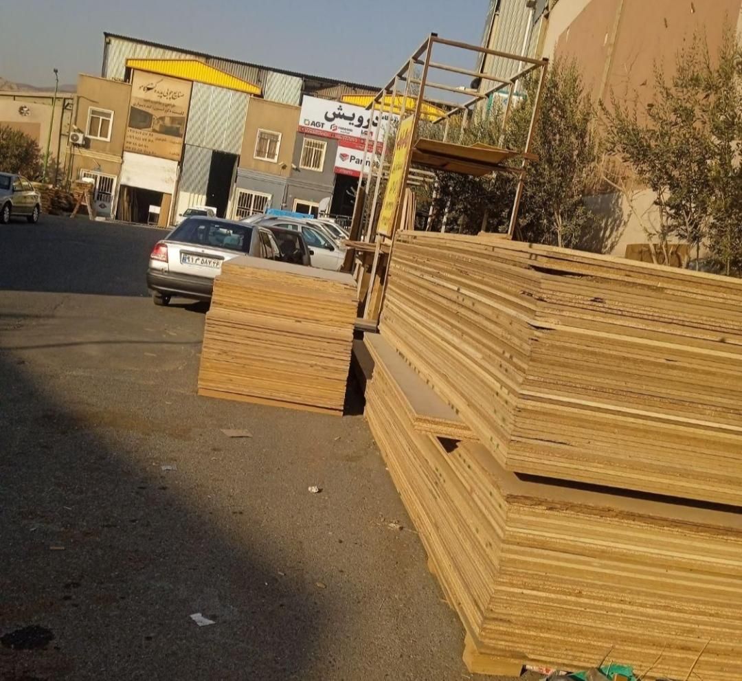 mdf زیر پالتی نوپانmdf استخوانی اواس بی و چندلایی|عمده‌فروشی|ری, |دیوار