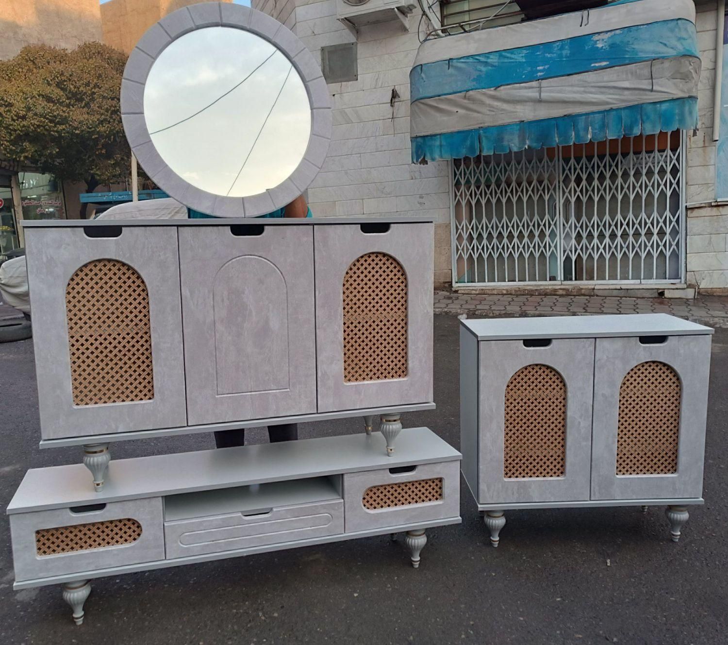 کنسول حصیری|بوفه، ویترین، کنسول|بیرجند, |دیوار