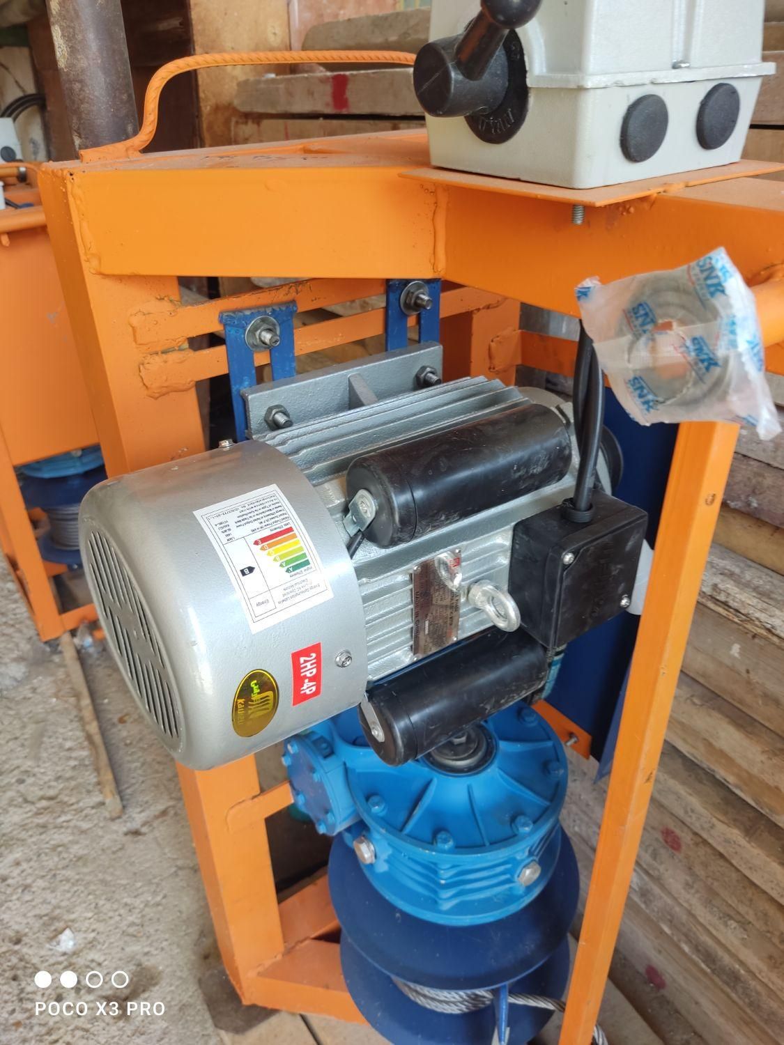 صنعتی بالابر تکفاز|ماشینآلات صنعتی|رشت, استقامت ۱|دیوار